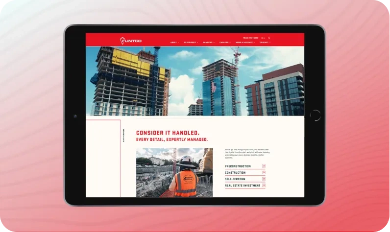 Flintco interface