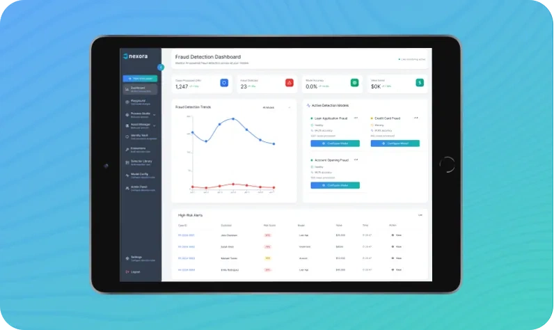 Nexora interface