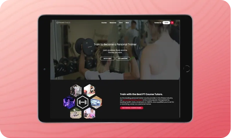 Trainfitness interface