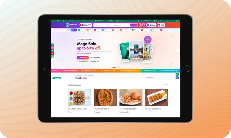 Getecart interface